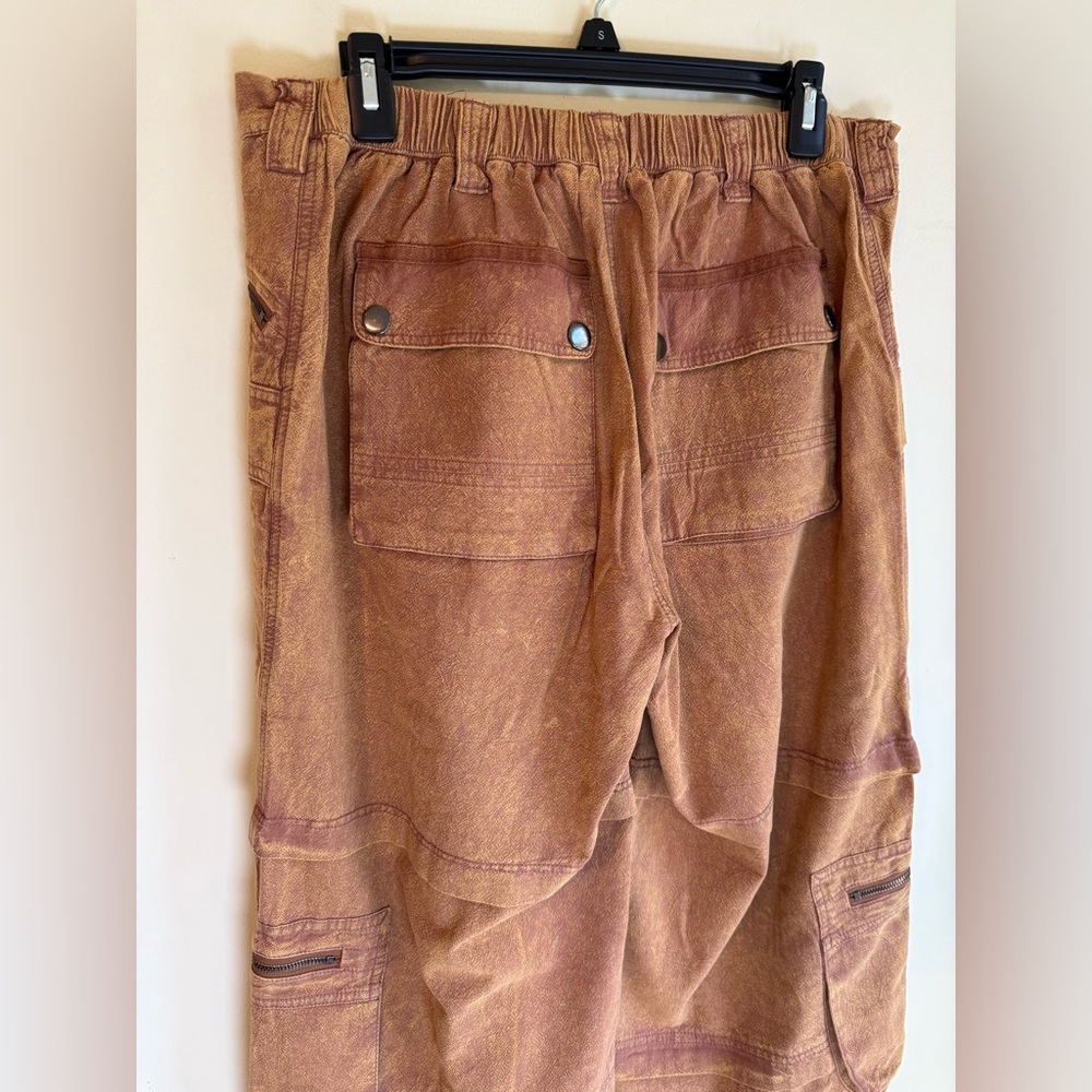 Oli & Hali Rust Orange Cargo Pants *NEW WITHOUT TAGS* - Picture 14 of 15